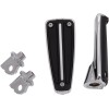 Μασπιέδες rail με χρωμιωμένη βάση CIRO 3D 61002