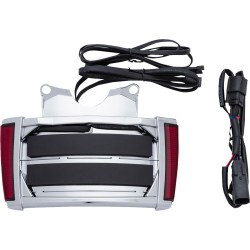 Πλαίσιο LP με LED φώτα CHR/RED CIRO 3D 40300 Πλαίσιο LP με LED φώτα CHR/RED CIRO 3D 40300