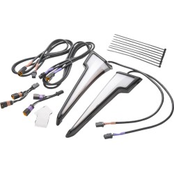 Μπροστινό φως LED QUILL με φλας STREET GLIDE μαύρο CIRO 3D 12201 Μπροστινό φως LED QUILL με φλας STREET GLIDE μαύρο CIRO 3D 12201