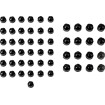 Καλύμματα για βίδες M8 μαύρα CIRO 3D 70022 Καλύμματα για βίδες M8 μαύρα CIRO 3D 70022 thumb