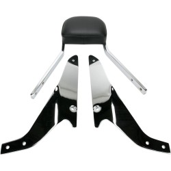 Μίνι τετράγωνη πλάτη chrome με μαξιλάρι SUZUKI COBRA 02-4845 Μίνι τετράγωνη πλάτη chrome με μαξιλάρι SUZUKI COBRA 02-4845