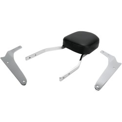 Ψηλή τετράγωνη πλάτη chrome με μαξιλάρι HONDA COBRA 02-5111 Ψηλή τετράγωνη πλάτη chrome με μαξιλάρι HONDA COBRA 02-5111