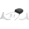 Ψηλή τετράγωνη πλάτη chrome με μαξιλάρι YAMAHA COBRA 02-5245