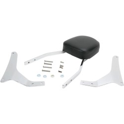 Ψηλή τετράγωνη πλάτη chrome με μαξιλάρι YAMAHA COBRA 02-5245 Ψηλή τετράγωνη πλάτη chrome με μαξιλάρι YAMAHA COBRA 02-5245