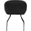 Κοντή στρογγυλή sissy bar χρώμιο με μαξιλάρι HONDA COBRA 02-8618 thumb
