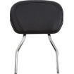 Κοντή στρογγυλή sissy bar χρώμιο με μαξιλαράκι HONDA COBRA 02-8650 thumb