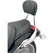 Κοντή στρογγυλή πλάτη chrome με μαξιλάρι KAWASAKI COBRA 02-8961 thumb