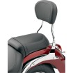 Κοντή στρογγυλή πλάτη chrome με μαξιλάρι KAWASAKI COBRA 02-8968 thumb