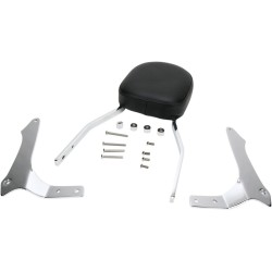 Υψηλή τετράγωνη πλάτη chrome με μαξιλάρι YAMAHA COBRA 02-5265