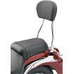 Ψηλή στρογγυλή πλάτη chrome με μαξιλάρι YAMAHA COBRA 02-7765 thumb