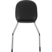 Ψηλή στρογγυλή πλάτη chrome με μαξιλάρι HONDA COBRA 02-5105 thumb