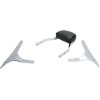 Μίνι τετράγωνη πλάτη chrome με μαξιλάρι YAMAHA COBRA 02-4725