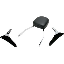 Υψηλή τετράγωνη πλάτη chrome με μαξιλάρι KAWASAKI COBRA 02-5465 Υψηλή τετράγωνη πλάτη chrome με μαξιλάρι KAWASAKI COBRA 02-5465