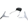 Κοντή τετράγωνη πλάτη chrome με μαξιλάρι YAMAHA COBRA 02-5725
