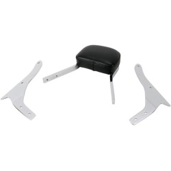 Μικρή τετράγωνη πλάτη chrome με μαξιλάρι YAMAHA COBRA 02-4762