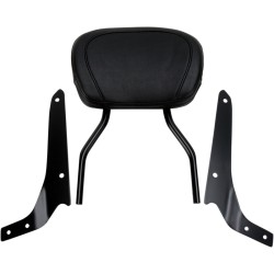 Κοντή στρογγυλή πλάτη black με μαξιλάρι HONDA COBRA 02-8611B Κοντή στρογγυλή πλάτη black με μαξιλάρι HONDA COBRA 02-8611B