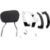 Κοντή στρογγυλή sissy bar χρώμιο με μαξιλαράκι HONDA COBRA 02-8634