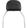 Μικρή τετράγωνη πλάτη SISSY BAR chrome με μαξιλάρι HD COBRA 602-1101