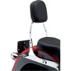 Τυπική τετράγωνη πλάτη chrome με μαξιλάρι HD COBRA 602-1151