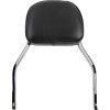 Μίνι τετράγωνη πλάτη SISSY BAR chrome με μαξιλάρι HD COBRA 602-1102