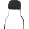 Κοντή τετράγωνη πλάτη chrome με μαξιλάρι HD COBRA 602-1202
