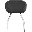 Τυπική στρογγυλή πλάτη chrome με μαξιλάρι HD COBRA 602-1253 thumb