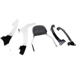 Μίνι τετράγωνη πλάτη chrome με μαξιλάρι HONDA COBRA 02-4636