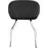 Τυπική στρογγυλή πλάτη chrome με μαξιλάρι HD COBRA 602-1254