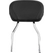 Τυπική στρογγυλή πλάτη chrome με μαξιλάρι HD COBRA 602-1254 thumb