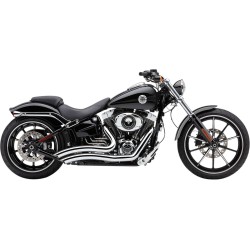 Σύστημα εξάτμισης swept speedster shorts με power port chrome HD COBRA 6226