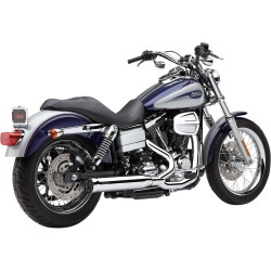 Σύστημα εξάτμισης POWERPRO HP RPT δύο σε ένα χρώμιο COBRA 6468