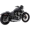 Σύστημα εξάτμισης 2-σε-1 EL DIABLO χρώμιο COBRA 6493