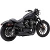 Σύστημα εξάτμισης 2-σε-1 EL DIABLO μαύρο COBRA 6493B