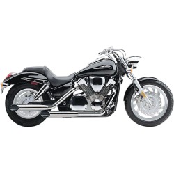 Σύστημα Εξάτμισης 2 σε 2 classic deluxe staggered dual slash cut chrome COBRA 1563SC Σύστημα Εξάτμισης 2 σε 2 classic deluxe staggered dual slash cut chrome COBRA 1563SC