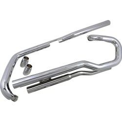 Σύστημα εξάτμισης slash down hot rod speedster chrome COBRA 1825