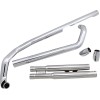Σύστημα εξάτμισης 2 σε 2 slash down hot rod speedster chrome COBRA 2817
