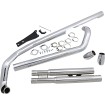 Σύστημα εξάτμισης 2 σε 2 slash down hot rod speedster chrome COBRA 2817 thumb