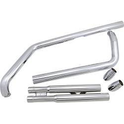 Σύστημα εξάτμισης slash down hot rod speedster chrome COBRA 4819 Σύστημα εξάτμισης slash down hot rod speedster chrome COBRA 4819
