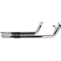 Speedster streetrod slash down exhaust system chrome HONDA COBRA 1911 Speedster streetrod slash down exhaust system chrome HONDA COBRA 1911