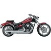 Σύστημα εξάτμισης DRAGSTER χρώμιο με οπές για αισθητήρες O2 COBRA 2627