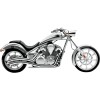 Σύστημα εξάτμισης speedster swept χρωμιωμένο HONDA COBRA 1233