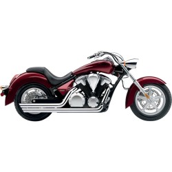 Σύστημα εξάτμισης hot rod speedster slash down chrome για HONDA COBRA 1833 Σύστημα εξάτμισης hot rod speedster slash down chrome για HONDA COBRA 1833