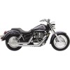 Σύστημα Εξάτμισης DRAGSTER 2 INTO 2 STRAIGHT-CUT CHROME COBRA 1623T