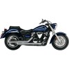 Σύστημα εξάτμισης DRAGSTER 2 INTO 2 STRAIGHT-CUT CHROME COBRA 2625T