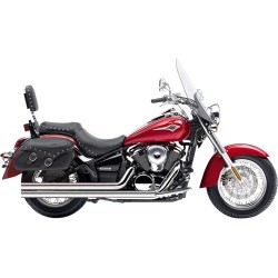 Σύστημα εξάτμισης HOT ROD SPEEDSTER LONG με POWERPORT 2 σε 2 ευθείες τριπλά επιχρωμιωμένες COBRA 4918T