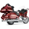 Κλασικές εξατμίσεις slip on με άκρα χρωμίου HONDA COBRA 1213