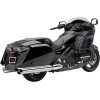 6 σε 6 slip on σιγαστήρες chrome HONDA COBRA 1217