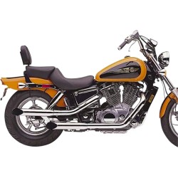 Slip on με κεκλιμένο άκρο chrome COBRA 1170SC