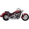 Slip on με κεκλιμένη άκρη chrome COBRA 1176SC