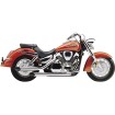 Slip on με κεκλιμένη άκρη chrome COBRA 1179SC thumb